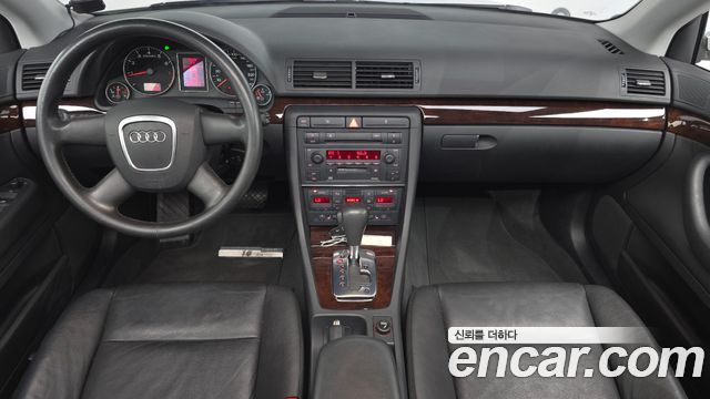 Audi A4 — interior