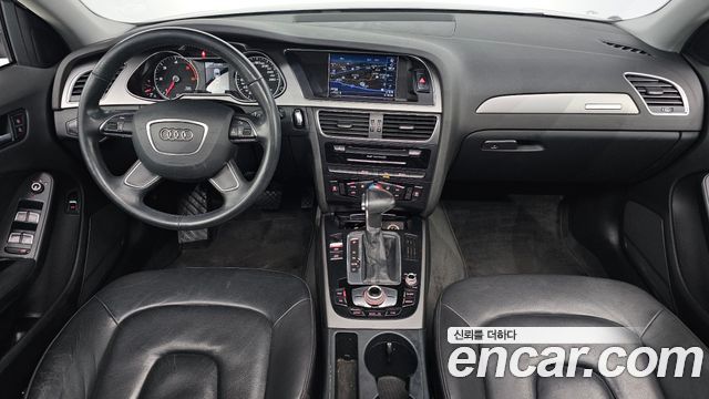 Audi A4 — interior