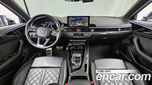 Audi S4 — interior