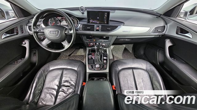 Audi A6 — interior