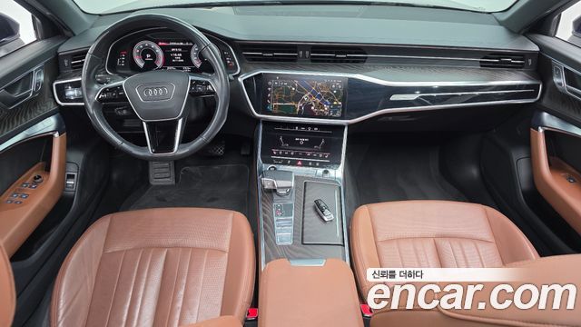 Audi A6 — interior