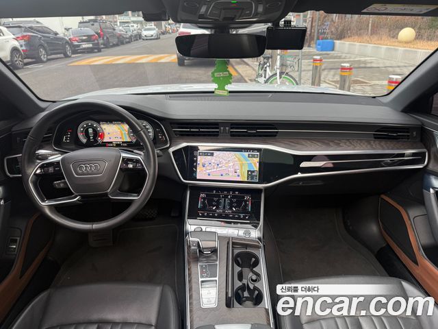 Audi A6 — interior