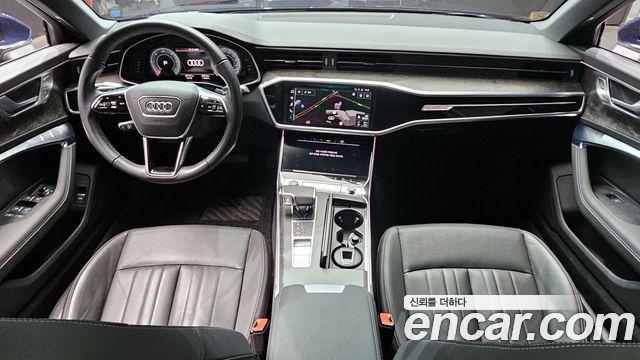 Audi A6 — interior