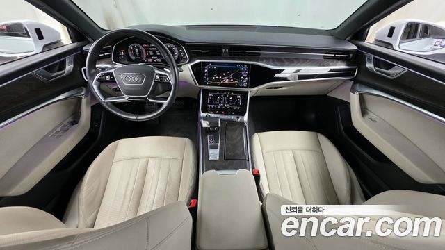 Audi A6 — interior