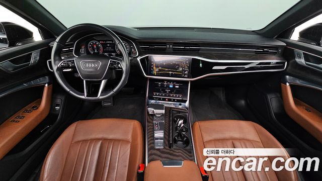 Audi A6 — interior