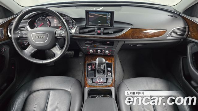 Audi A6 — interior
