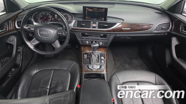 Audi A6 — interior