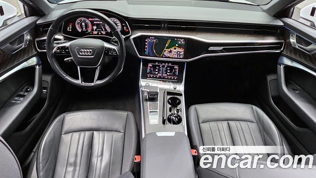 Audi A6 — interior
