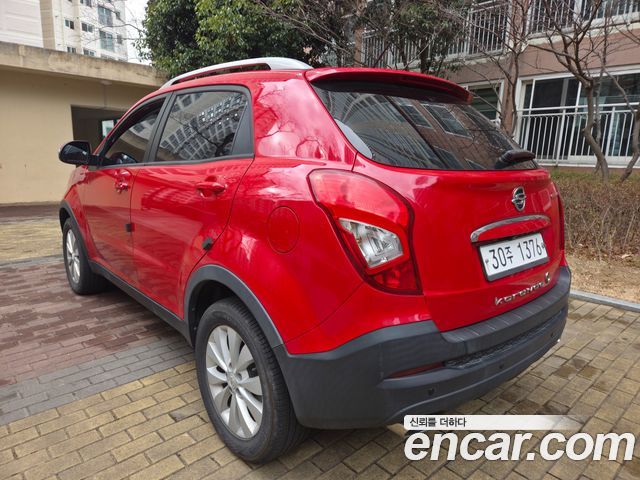 KG Mobility Korando — interior