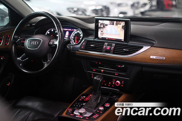 Audi A6 — interior