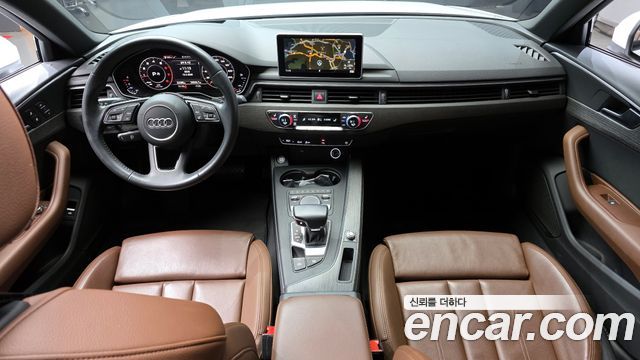 Audi A4 — interior