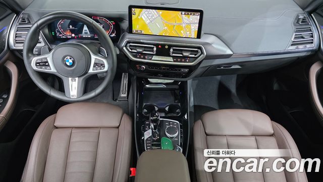 BMW X3 — interior
