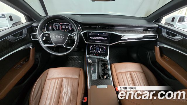 Audi A6 — interior