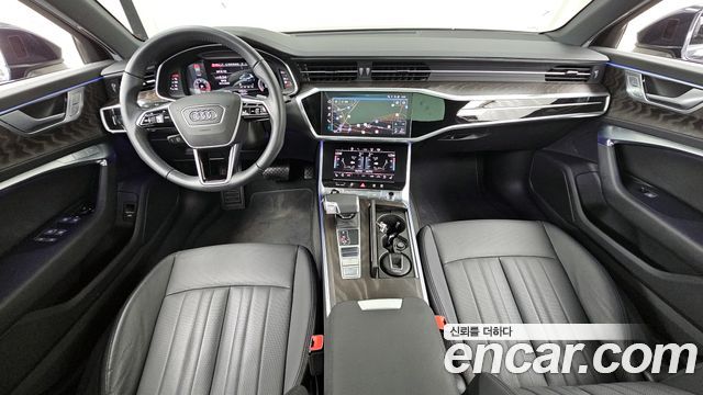 Audi A6 — interior