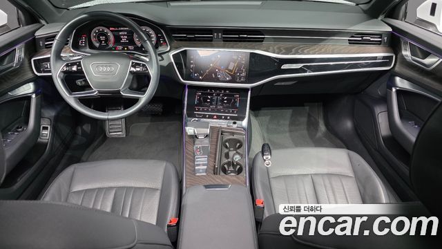 Audi A6 — interior