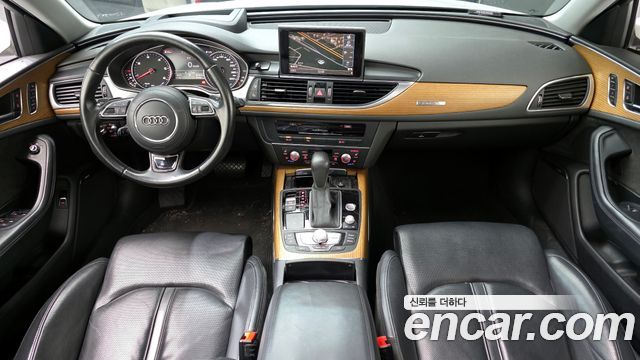Audi A6 — interior