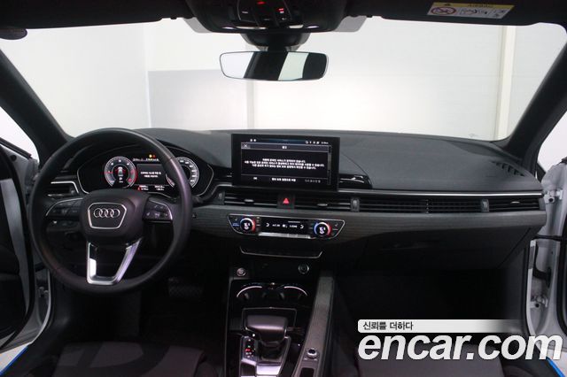 Audi A4 — interior