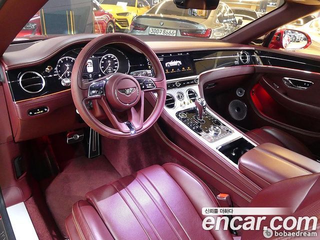 Bentley Continental — interior