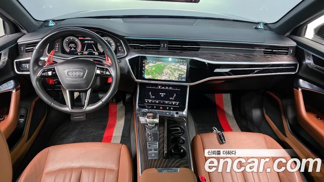 Audi A6 — interior
