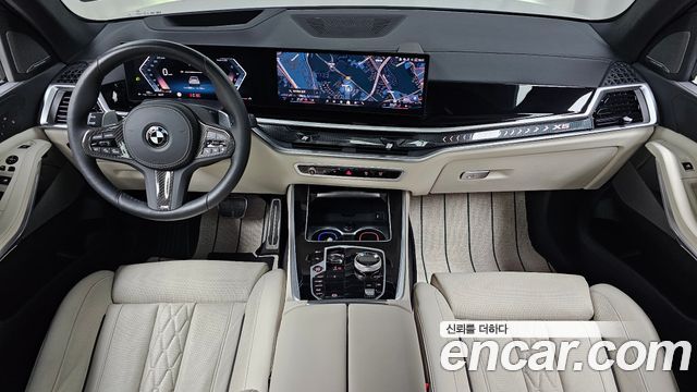 BMW X5 — interior
