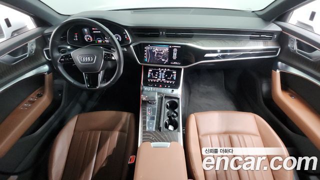 Audi A6 — interior