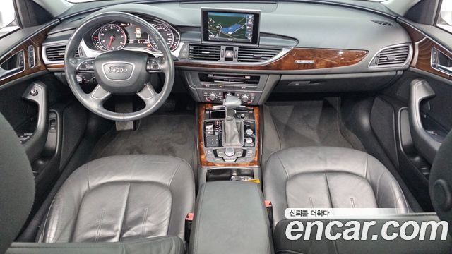 Audi A6 — interior