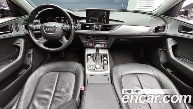 Audi A6 — interior