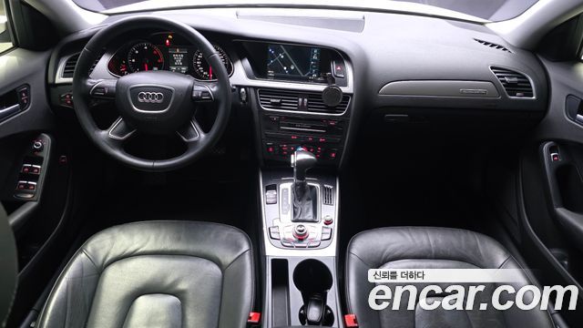 Audi A4 — interior