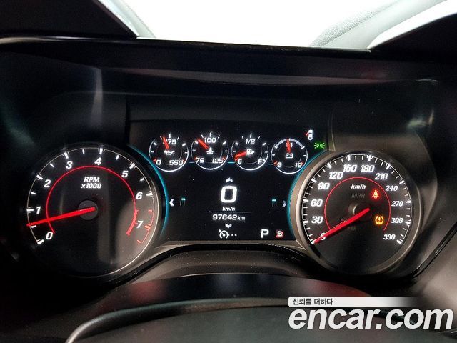 Chevrolet Korea Camaro — interior