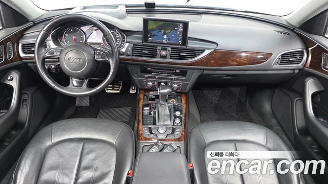 Audi A6 — interior