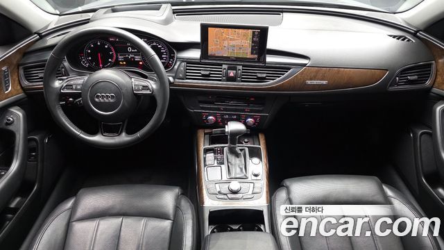 Audi A6 — interior