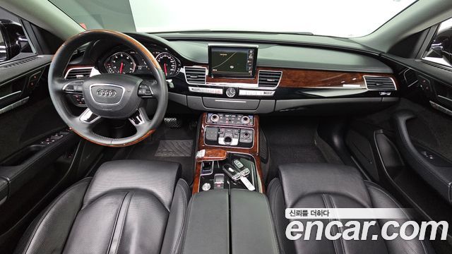 Audi A8 — interior