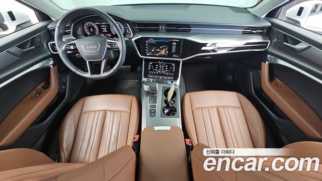 Audi A6 — interior