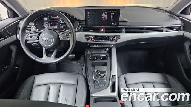 Audi A4 — interior