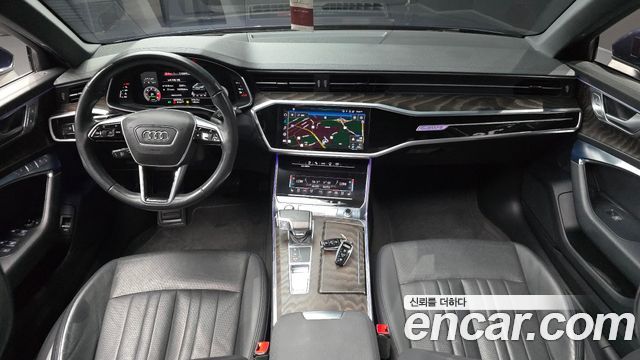 Audi A6 — interior