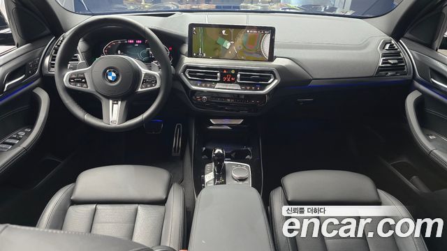 BMW X3 — interior