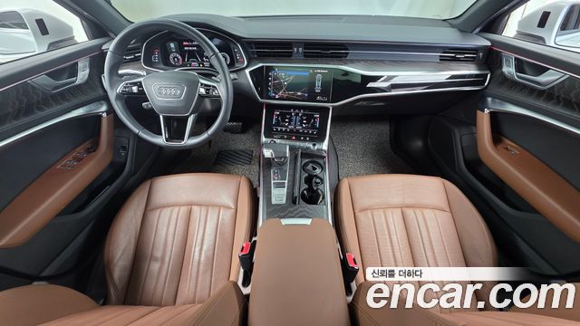 Audi A6 — interior