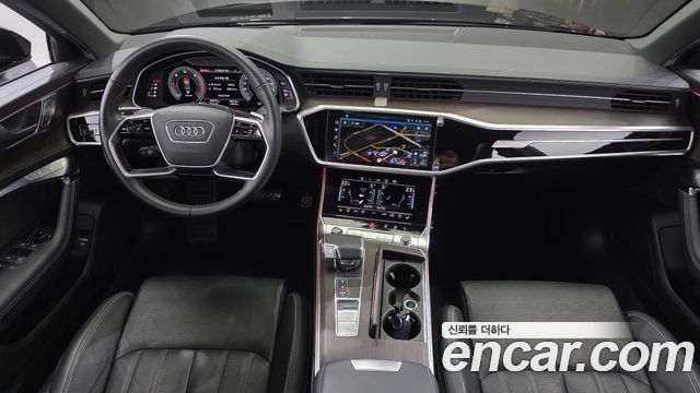 Audi A6 — interior