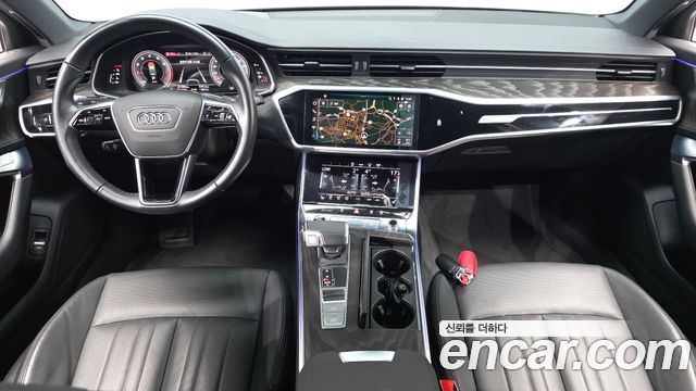 Audi A6 — interior