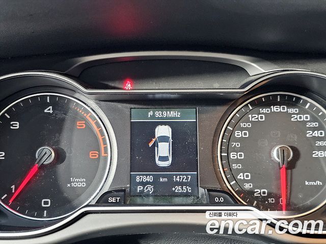Audi A4 — interior