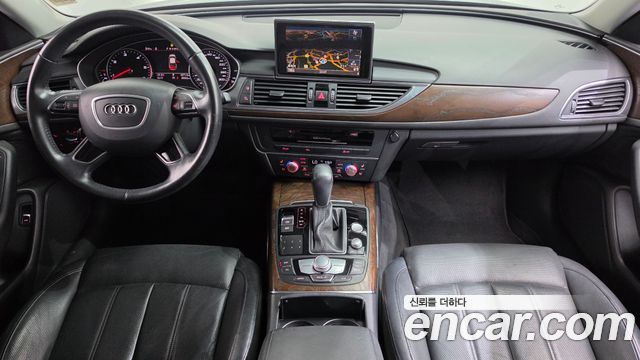 Audi A6 — interior