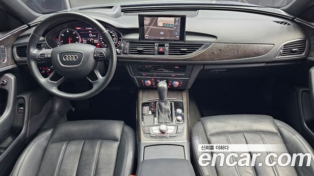Audi A6 — interior