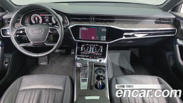 Audi A6 — interior