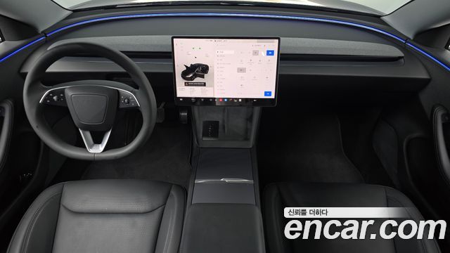 Tesla Model 3 — interior