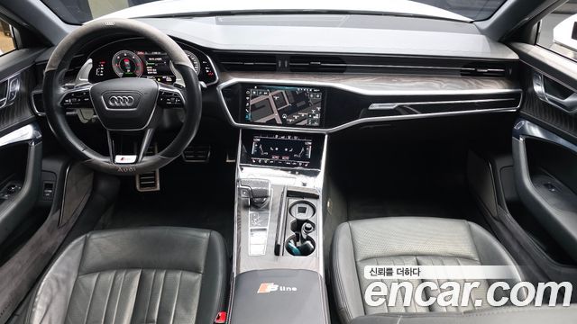 Audi A6 — interior