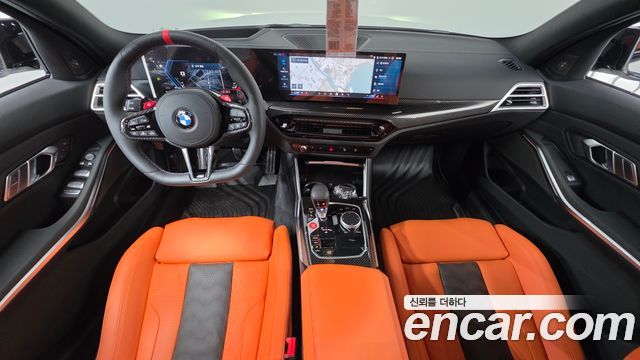 BMW M3 — interior