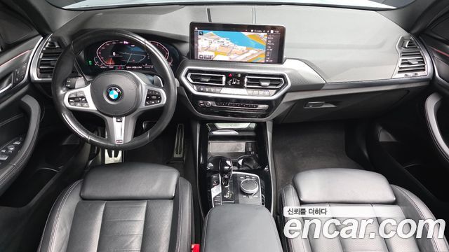 BMW X3 — interior