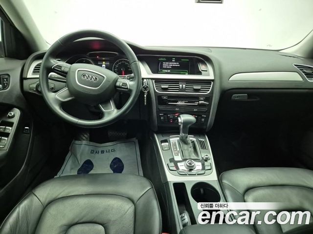 Audi A4 — interior