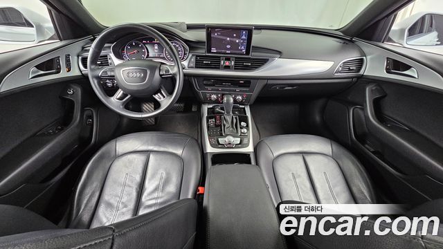 Audi A6 — interior