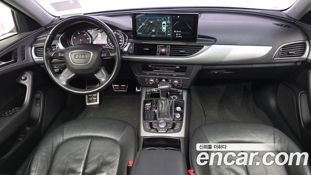 Audi A6 — interior